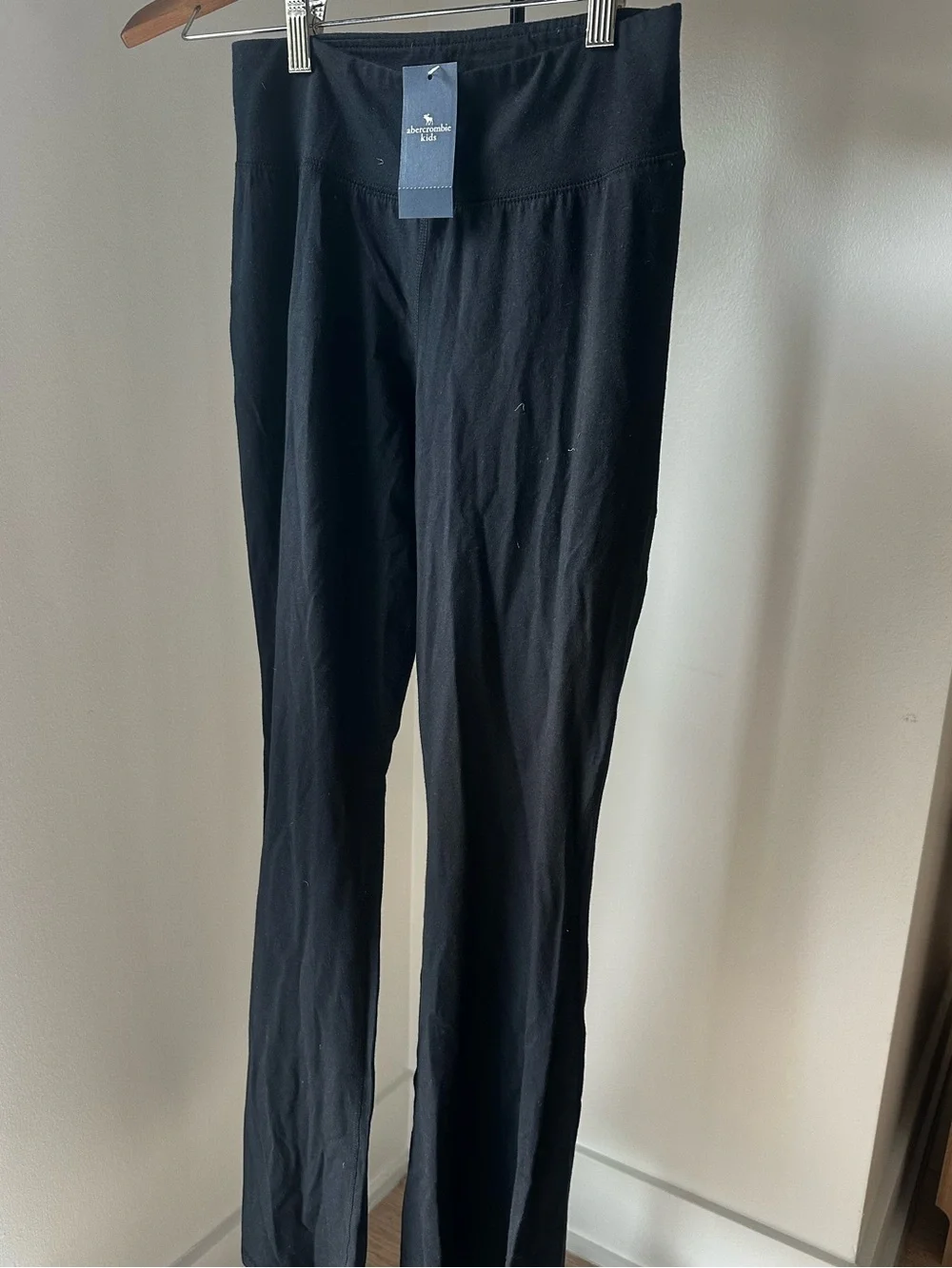 abercrombie kids Black Lounge Joggers